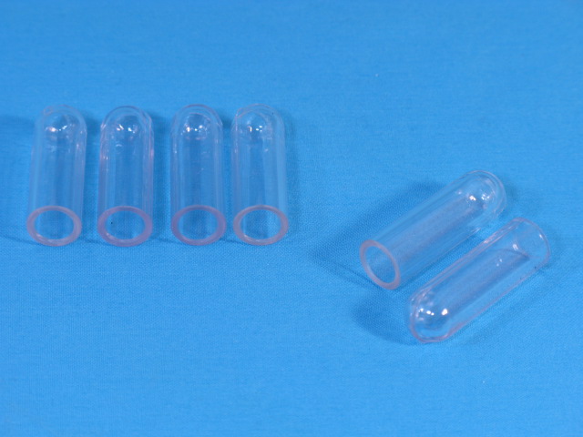 Bild 1: Polycarbonat Röhrchen 1,0 / 1,4 ml (FW / SW) (#2007) vergrößern ...