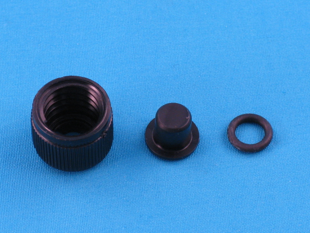 Bild 1: Noryl-Verschlusskappe schwarz (#355604) vergrößern ...