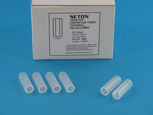show picture gallery for Polyallomer tubes 1,0 / 1,4 ml (FA / SW) (#5007) ...