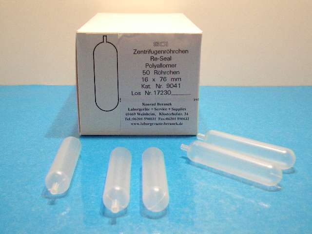 show enlarged picture for Polyallomer Re-Seal tubes 13,5 ml (#9041) ...