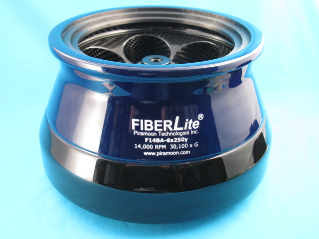 Bild 2: Festwinkelrotor FiberLite F14BA-6x250y (F14BCI-6x250y) aus Kohlefaser (#096-062107) vergrößern ...