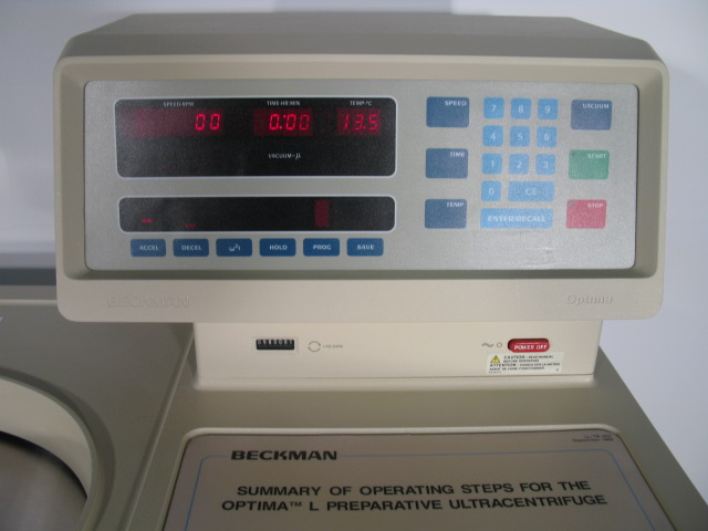 enlarge picture 3: Ultra-centrifuge Beckman Optima LE-70 (#1108) ...