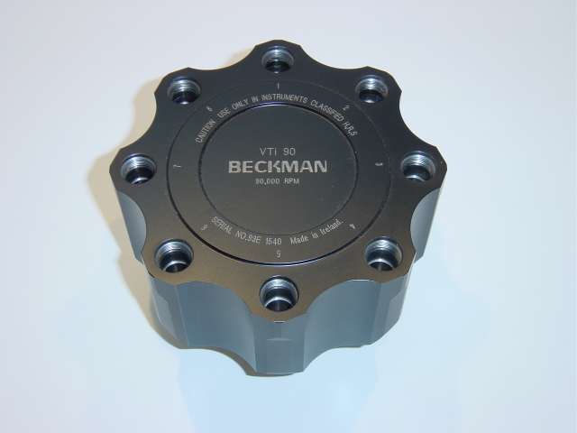 show enlarged picture for Vertical Tube rotor Beckman VTi 90 (#2148) ...