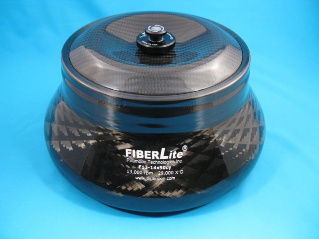 Bild 2: Festwinkelrotor FiberLite F13S-14x50cy aus Kohlefaser (Kat.-# 096-145001) (#46922) vergrößern ...