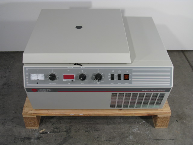 show picture gallery for Table-top cooling centrifuge Beckman Allegra-6R (#5036) ...
